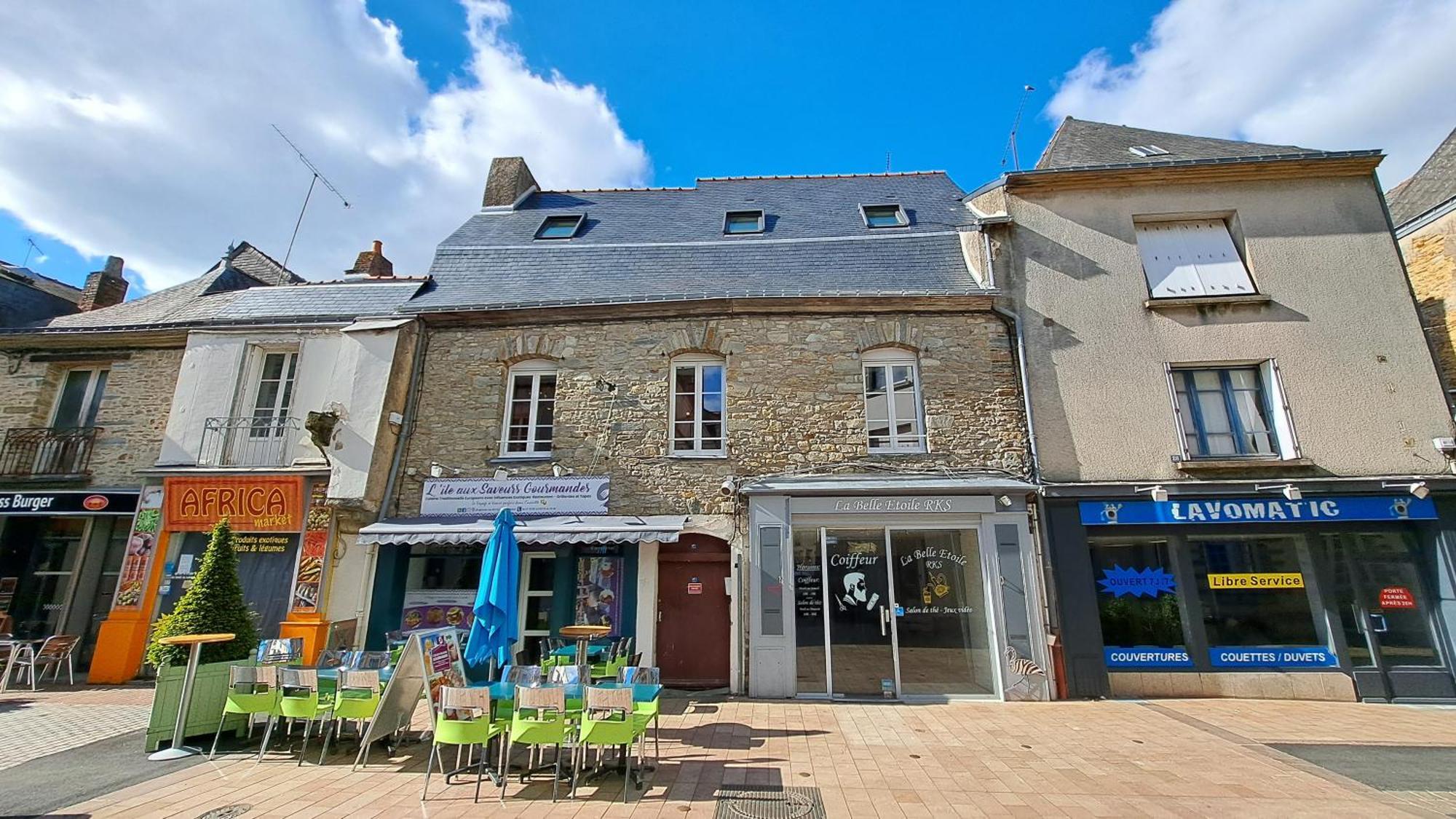 Studio-Centre Ville Châteaubriant Buitenkant foto